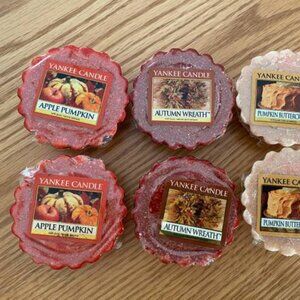 6 NEW Yankee Candle Tart Warms